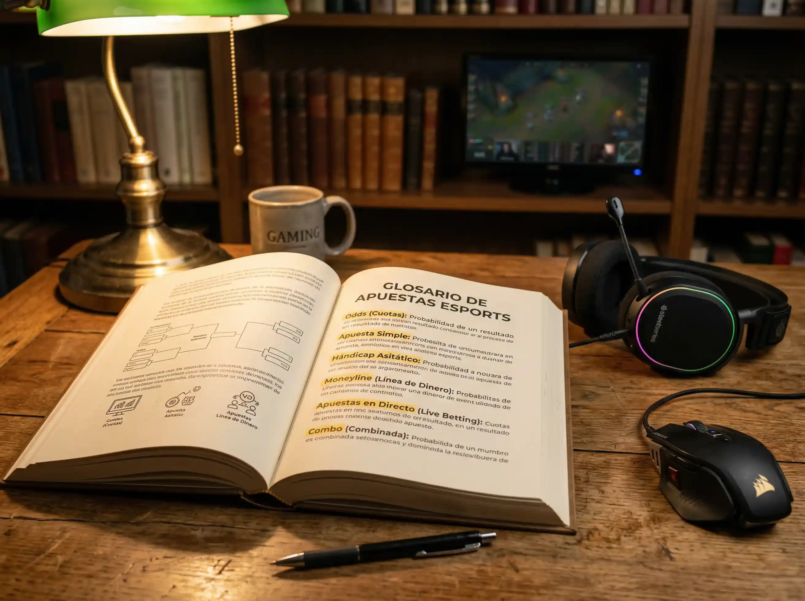 Glosario de Apuestas en Esports y LoL: Todos los Términos Explicados