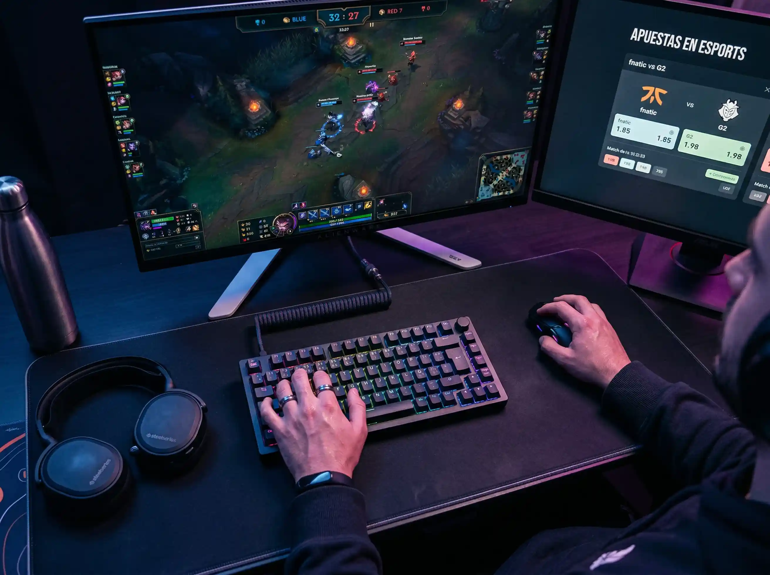 Análisis de apuestas en League of Legends esports