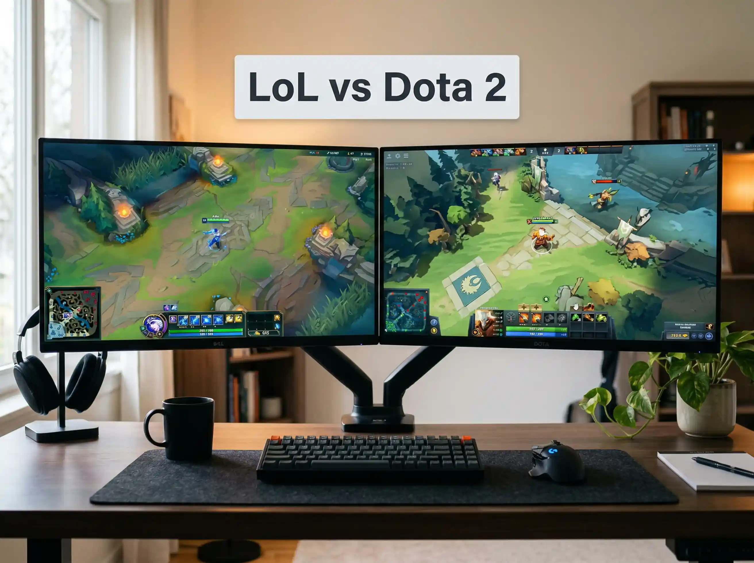 LoL vs. Dota 2 en Apuestas: Diferencias Clave entre los Dos MOBAs